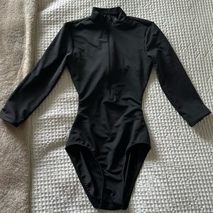Mariia Black Leotard SOLD ON DEPOP